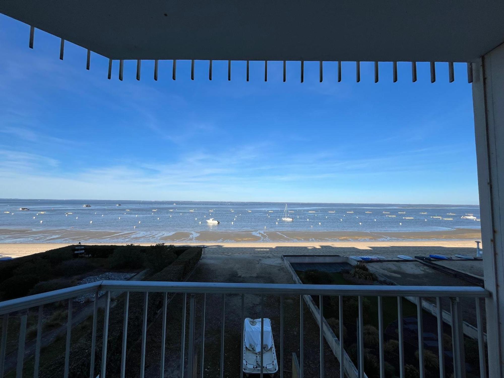 Duplex T1 Vue Mer A Arcachon - Acces Direct Plage - Quartier Aiguillon - Fr-1-319-71 Luaran gambar