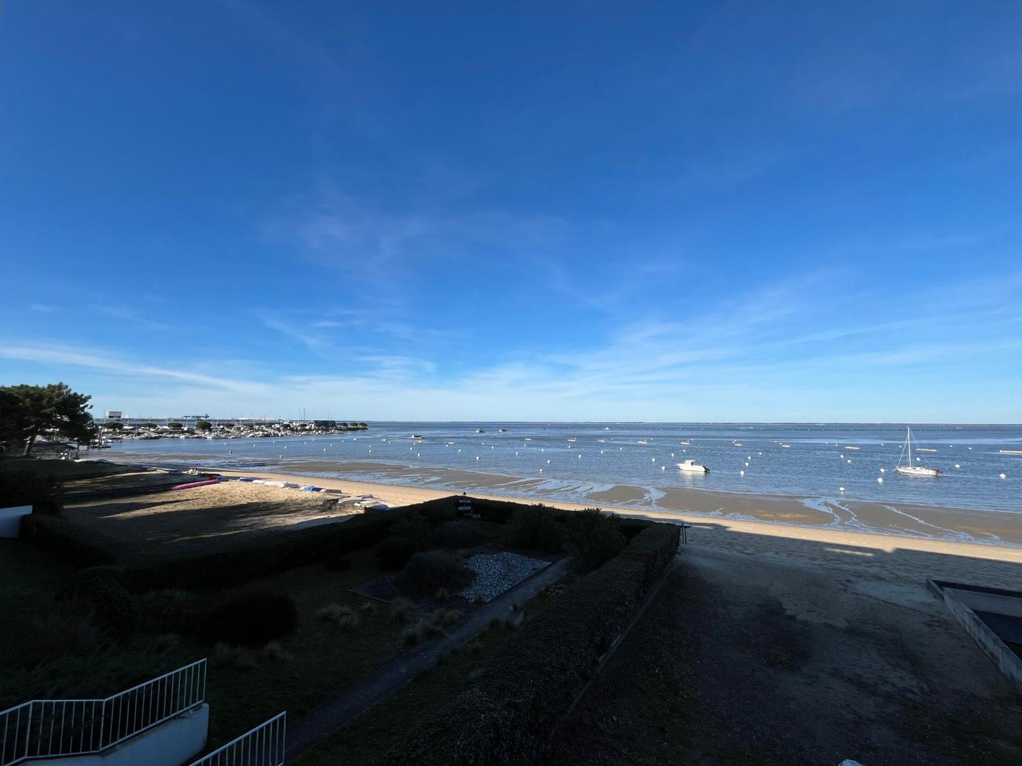 Duplex T1 Vue Mer A Arcachon - Acces Direct Plage - Quartier Aiguillon - Fr-1-319-71 Luaran gambar