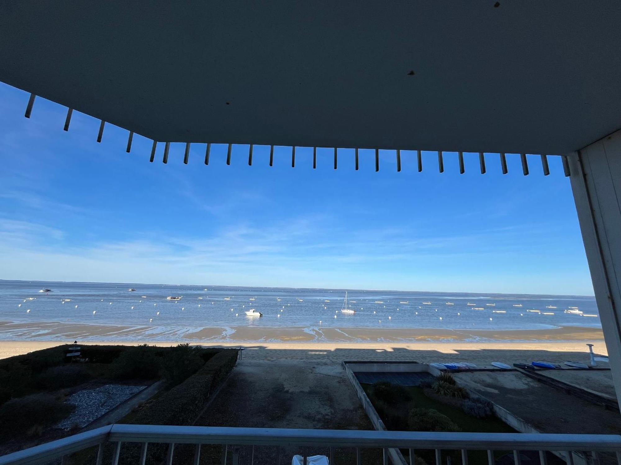 Duplex T1 Vue Mer A Arcachon - Acces Direct Plage - Quartier Aiguillon - Fr-1-319-71 Luaran gambar